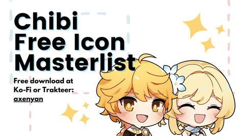 Chibi Free Icon Collection .